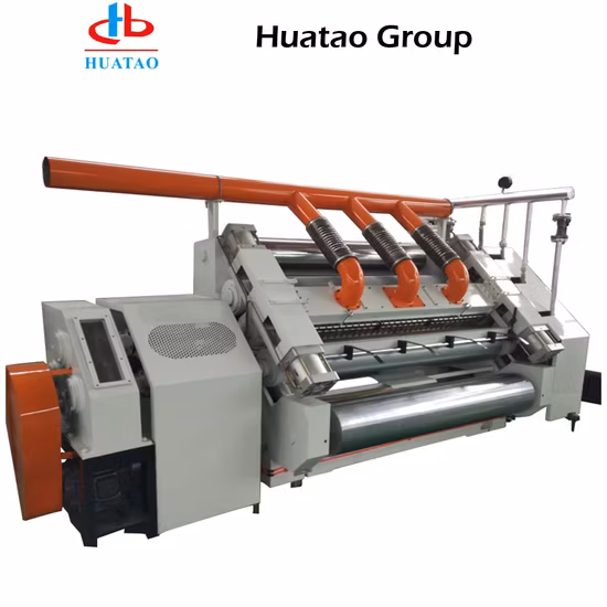 Stainless Steel Corrugated Cardboard Production Line B Flute Single Facer Corrugation Machine