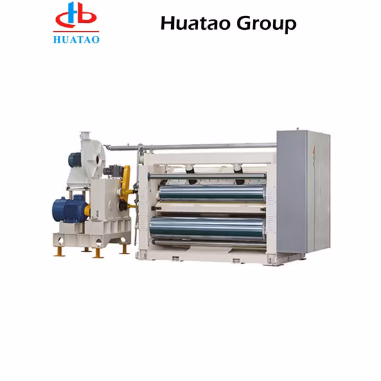 Línea de producción de cartón corrugado Máquina corrugadora para fabricación de cajas Caron de acero inoxidable
