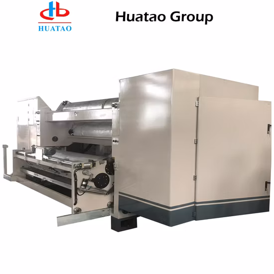 Línea de producción de cartón corrugado de acero inoxidable Máquina corrugadora de una sola cara con flauta B